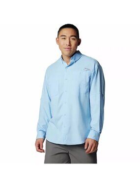 Columbia PFG UPF 40 Tamiami™ II Long Sleeve Button-Down Shirt Men's Medium